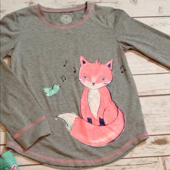SO Fox Pajama Set - Picture 3 of 5